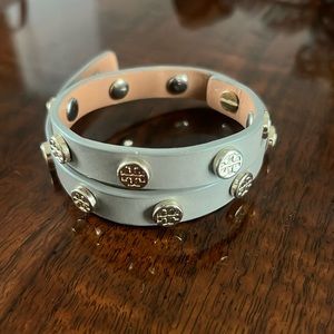 Tory Burch leather wrap bracelet